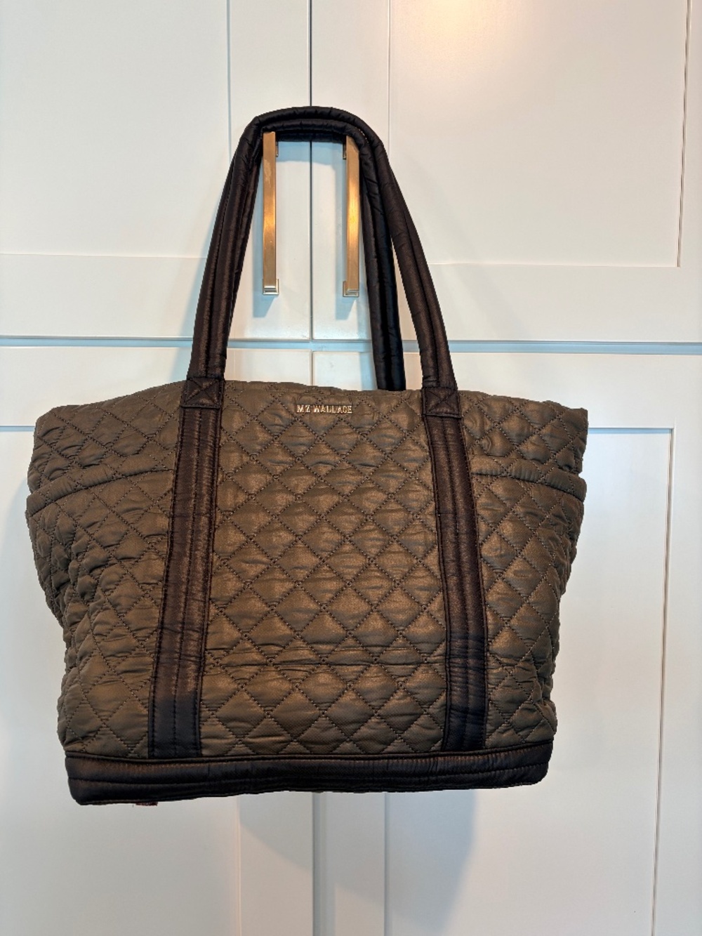 MZ Wallace Large Empire Tote Magnet and Black